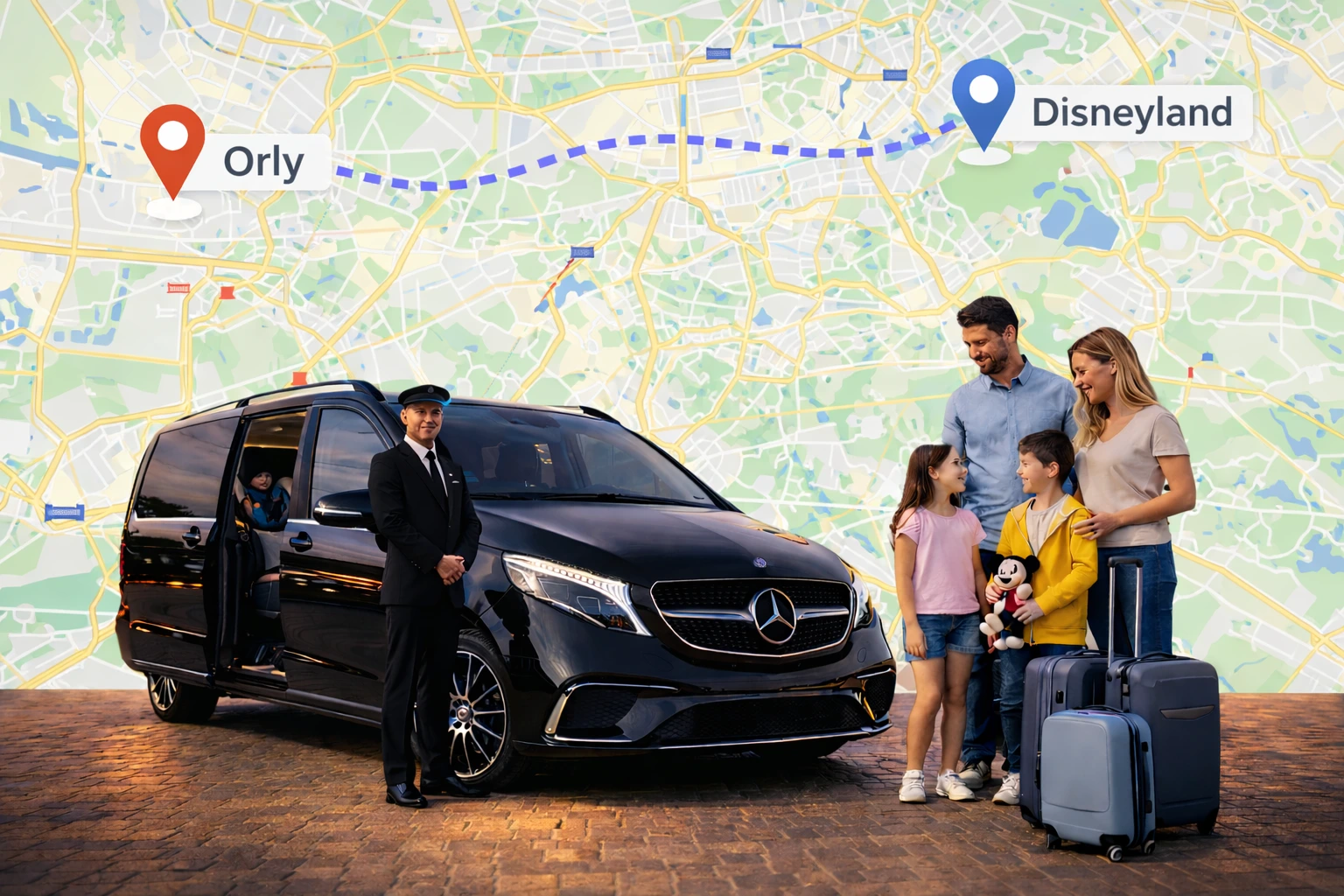 Orly to Disneyland Paris Transfers